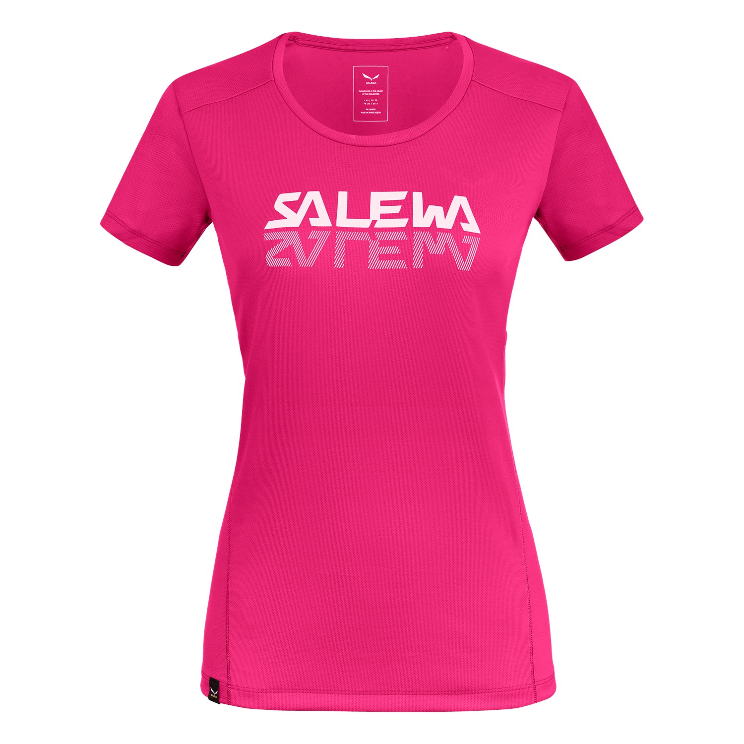 Salewa Sporty Graphic Dry Argentina - Camisetas Mujer - Rosas - GKJO-09718